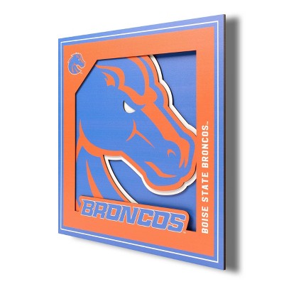 NFL Denver Broncos 3D Logo Series Wall Art - 12x12 2507316 - The