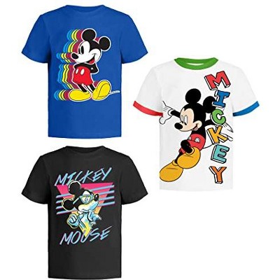 Disney Disney Mickey Mouse T-Shirt (Sets) Donald Duck Goofy Pluto Graphic Fantasia Outfit Tee Baby/Toddlers Birthday to Kids Clothes