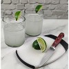 Dos Sueños Mexican Hand Blown  Tumblers - Natural - 10oz - Set of 6 - 4 of 4