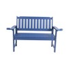 Minimalist Light Gray bench Environmentally friendly and recyclable, suitable for both indoor and outdoor use. - 2 of 4