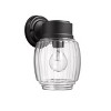 Chloe Lighting Holden Transitional 1 Light Textured Black Outdoor Wall Sconce 10" Tall - 2 of 4