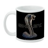 Shelby Cobra Logo Ceramic Coffee Mug  Novelty Gift Mugs for Coffee  Tea and Hot Drinks  11oz  White - 3 of 4