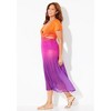 Swimsuits for All Women's Twist Front Mesh Cut-Out Cover Up Dress (Plus Sizes Available) - 4 of 4