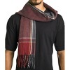 Alpine Swiss Mens Plaid Scarf Softer Than Cashmere Scarves Winter Shawl - 3 of 4