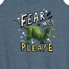 Women's - Disney - Rex Fear Me Please Graphic Racerback Tank - 2 of 4