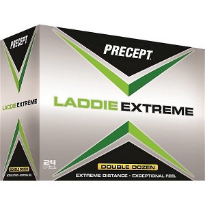 1 Double Dozen Precept Laddie Extreme Golf Balls by Bridgestone - White - 1 of 1