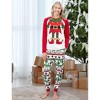 PATPAT Family Christmas Pjs Matching Sets Holiday Jammies Sleepwear Christmas Pajamas for Family Xmas Outfits with Socks - 2 of 4