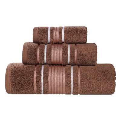 Zero Twist Cotton Solid 3 Piece Bathroom Towel Set by Blue Nile Mills