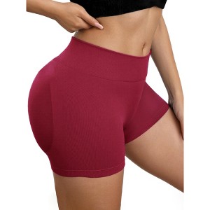 INSPIRE CHIC Women's Slimming Waist Butt Lifter Control Panties Workout Sport Running Shaper Short - 1 of 4