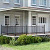 APRILSOUL Black Metal Flat Railing Kit for Porch, Balcony, Deck without Post - 3 of 4