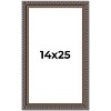 PosterPalooza | Ornate Black Picture Frame - UV Acrylic, Foam Board Backing, Hanging Hardware - 2 of 4