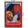 Trends International Marvel Moon Girl & Devil Dinosaur - Legacy Framed Wall Poster Prints - 3 of 4