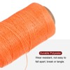 Unique Bargains Wear-Resistant Polyester Embroidery Waxed Thread with Needles - 4 of 4