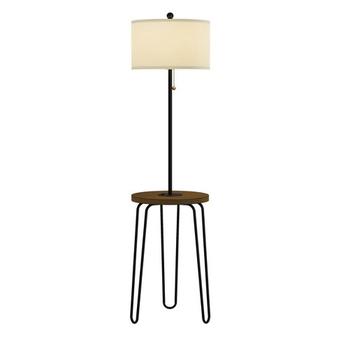 Floor Lamp End Table Modern Hairpin, End Table Floor Lamp