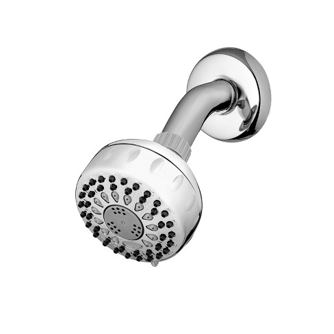 Waterpik PowerSpray Plus Chrome 5 settings Showerhead 1.8 gpm Model No. TRS-523E - image 1 of 1