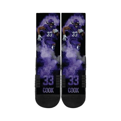 NFL Minnesota Vikings Dalvin Cook Athletic Socks - M/L