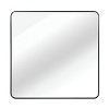 Racxily 30x30 Inch Square Bathroom Mirror, Metal Frame Wall Mounted Mirror - 2 of 4