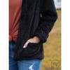 Women's Oh So Soft Hooded faux-shearling Jacket - Southern Grace - image 2 of 3