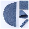REGALWOVEN Rustic Dining Table Decor Indoor Outdoor Washable Wipe Clean Kitchen Placemats 6 Pcs - 2 of 4