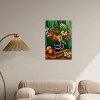 Art Remedy Floral Vase and Fruits Vase Paintings Unframed - 2 of 4