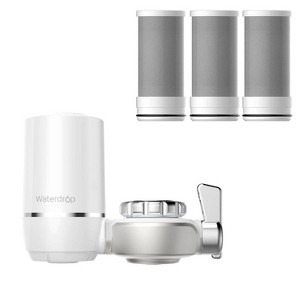 Waterdrop Water Filter for Sink Faucet with 3 Extra WD-FF-01A Replacement Filter - 1 of 4