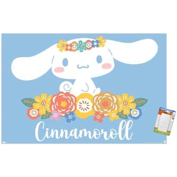 Trends International Hello Kitty and Friends: 24 Flowers - Cinnamoroll Unframed Wall Poster Prints