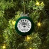 Christmas Flocking Ornament with Reflector Dark Green - Wondershop™ - 2 of 3