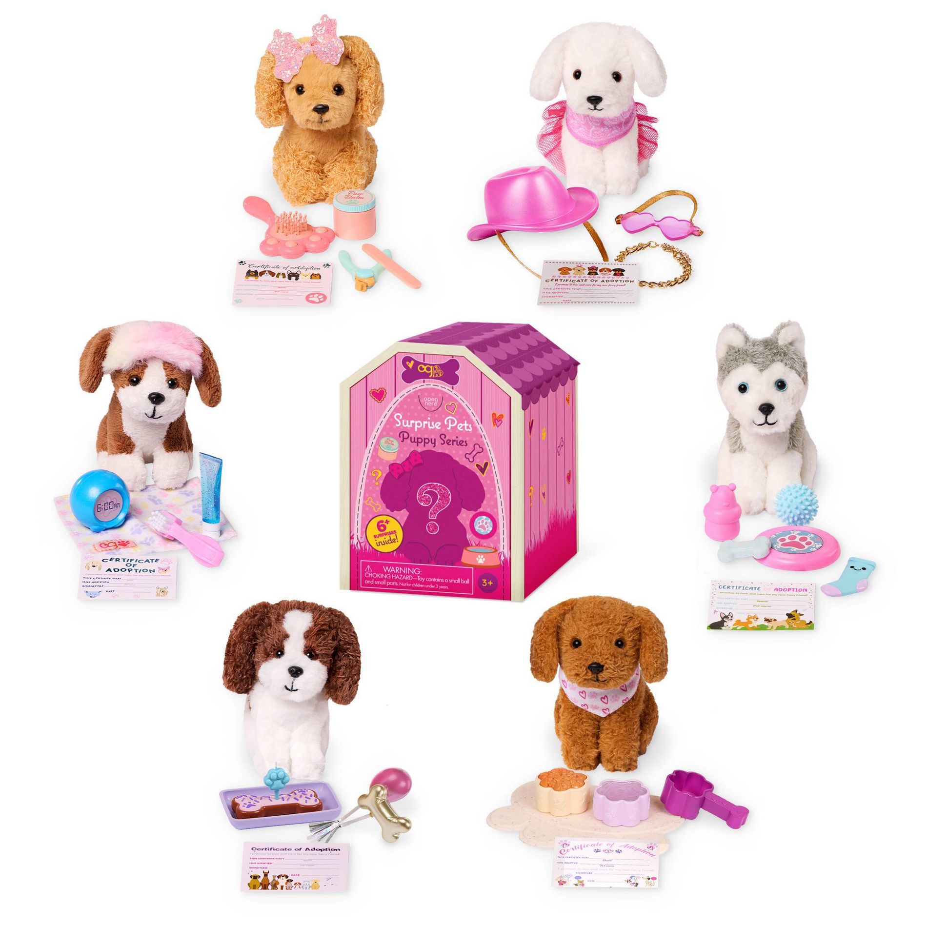 Our Generation Surprise Pets Puppy Series - 1 of 6 Collectible Mystery Boxes Accessories for 18" Dolls