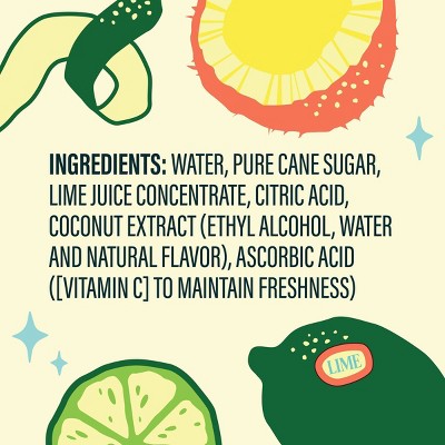 Mixly Coconut Lime Dirty Soda Syrup - 12 fl oz