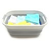 SAMMART 19.5L (5.1 Gallon) Collapsible Laundry Basket, Grey - 3 of 4