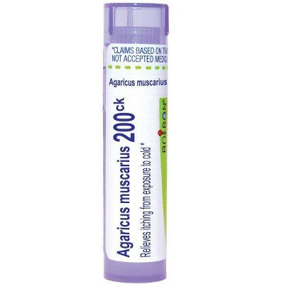 Agaricus Muscarius 200CK by Boiron Homeopathic Single Medicine For First Aid  -  80 Pellet
