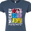 Women's - Disney - Streetwear Group Shot Fitted Graphic T-Shirt - 2 of 3