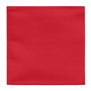 Jacob Alexander Men’s Solid Satin Pocket Square - 1 of 4