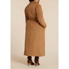 ELOQUII Belted Flyaway Coat - 3 of 3