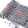 Weighted Heating Pads for Back, Electric Heating Pad with Massage Vibrations with 3 Heat, 3 Massage, Auto Shut Off, Washable Flannel Fabric, 12"x 24" - 2 of 4