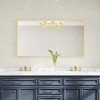 Rectangular Aluminum Framed Wall Bathroom Vanity Mirror - 3 of 4