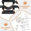 68.5-Inch Large Cat Tree for Indoor Cats, Heavy Duty Multi-Level Cat Tower, Plush Perches, Sisal Scratching Posts, Hammocks, Basket & Dangling Toys - 2 of 4
