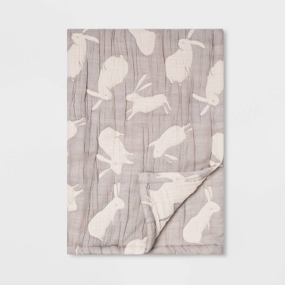 bunny swaddle blanket