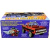 Skill 2 Model Kit 1984 GMC Pickup Truck (Molded in Black) "Deserter" 1/25 Scale Model by MPC - 3 of 4