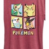 Women's - Pokémon - Gen 5 Character Grid Short Sleeve Graphic T-Shirt - 2 of 4