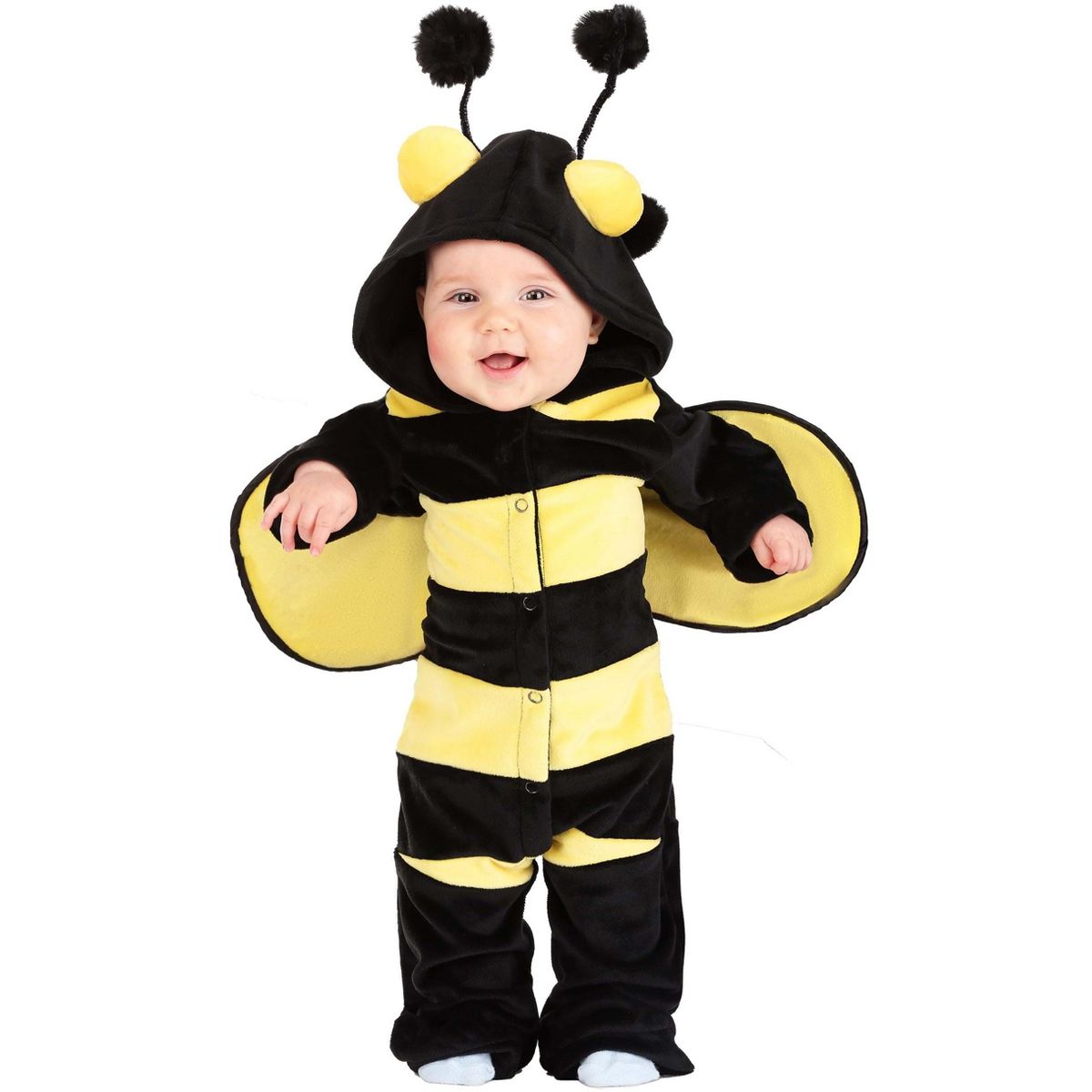 HalloweenCostumes.com Bumble Bee Infant's Costume - thumbnail 2