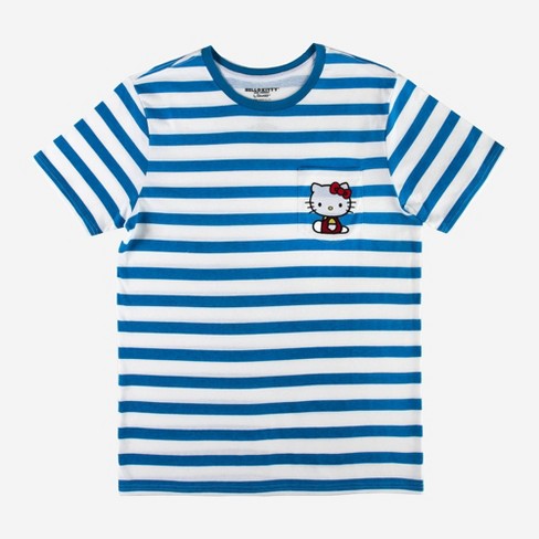 Men's Sanrio Hello Kitty Short Sleeve Graphic T-shirt - Blue M : Target