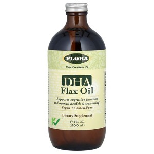 Flora DHA Flax Oil, 17 fl oz (500 ml) - 1 of 2