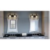 Quoizel Lighting Lansdowne 2 - Light Vanity in  Matte Black - 2 of 4