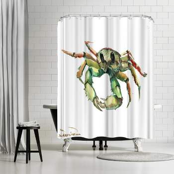 Americanflat 71 X 74 Shower Curtain, Crab 2 By Suren Nersisyan