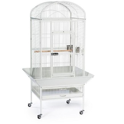 Prevue Pet Products 34522 Dome top Bird Cage, Large, Chalk White