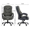 Adjustable Office Chair with High-Back and 360° Swivel, Comfortable Task Chair for Home and Work-The Pop Home - 4 of 4