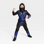 Kids' Water Dragon Ninja Halloween Costume Jumpsuit with Mask - Hyde & EEK! Boutique™
