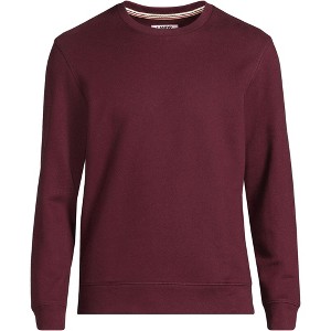 Lands' End Men's Long Sleeve Serious Sweats Crewneck Sweatshirt - 1 of 3