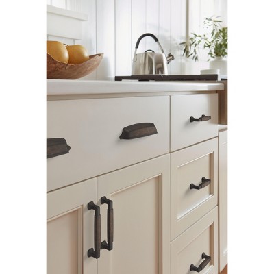 Oil Rubbed Bronze 4.56" Cabinet Drawer Pull with Mounting Hardware